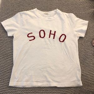 SOHO Brandy Melville white tee